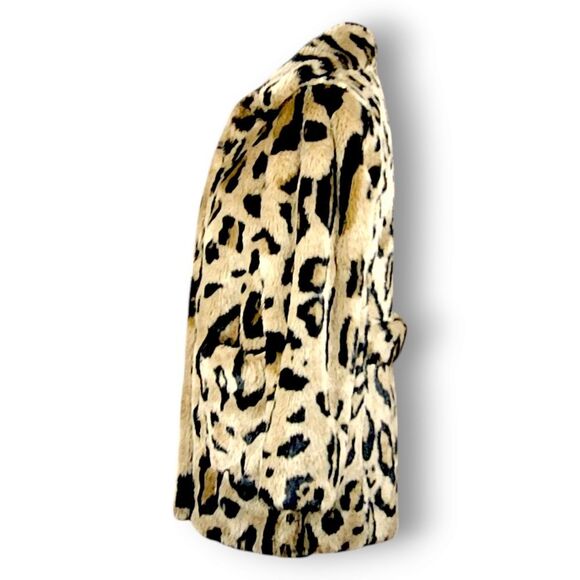 STAND STUDIO Faux Leopard Coat size S - Picture 7 of 14
